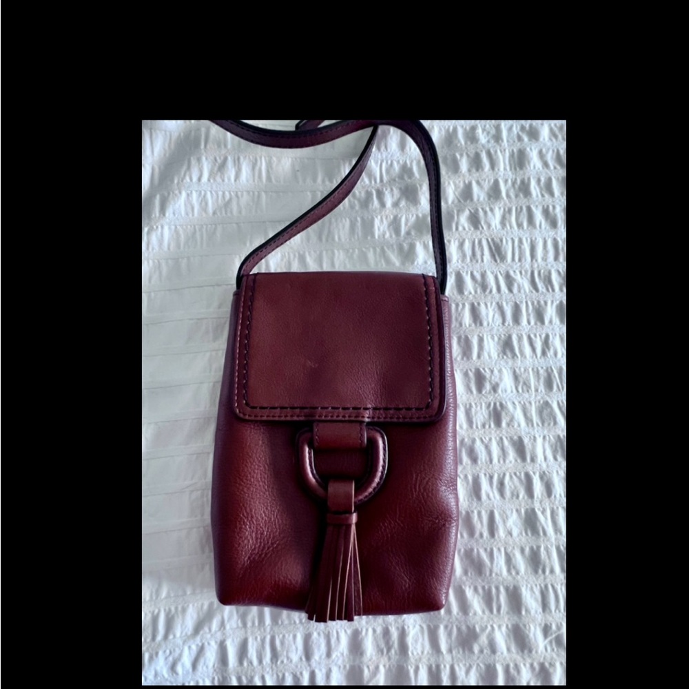 Small Leather Fossil Crossbody